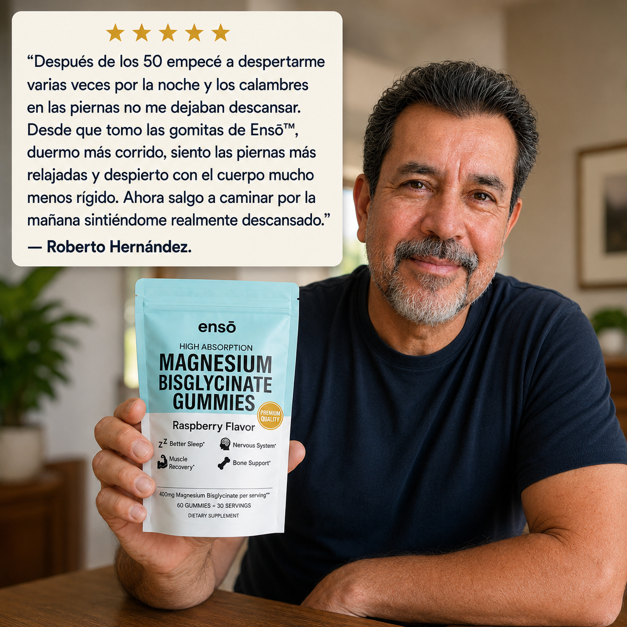 Ensō™: Gomitas de Magnesio Bisglicinato para Descanso y Recuperación
