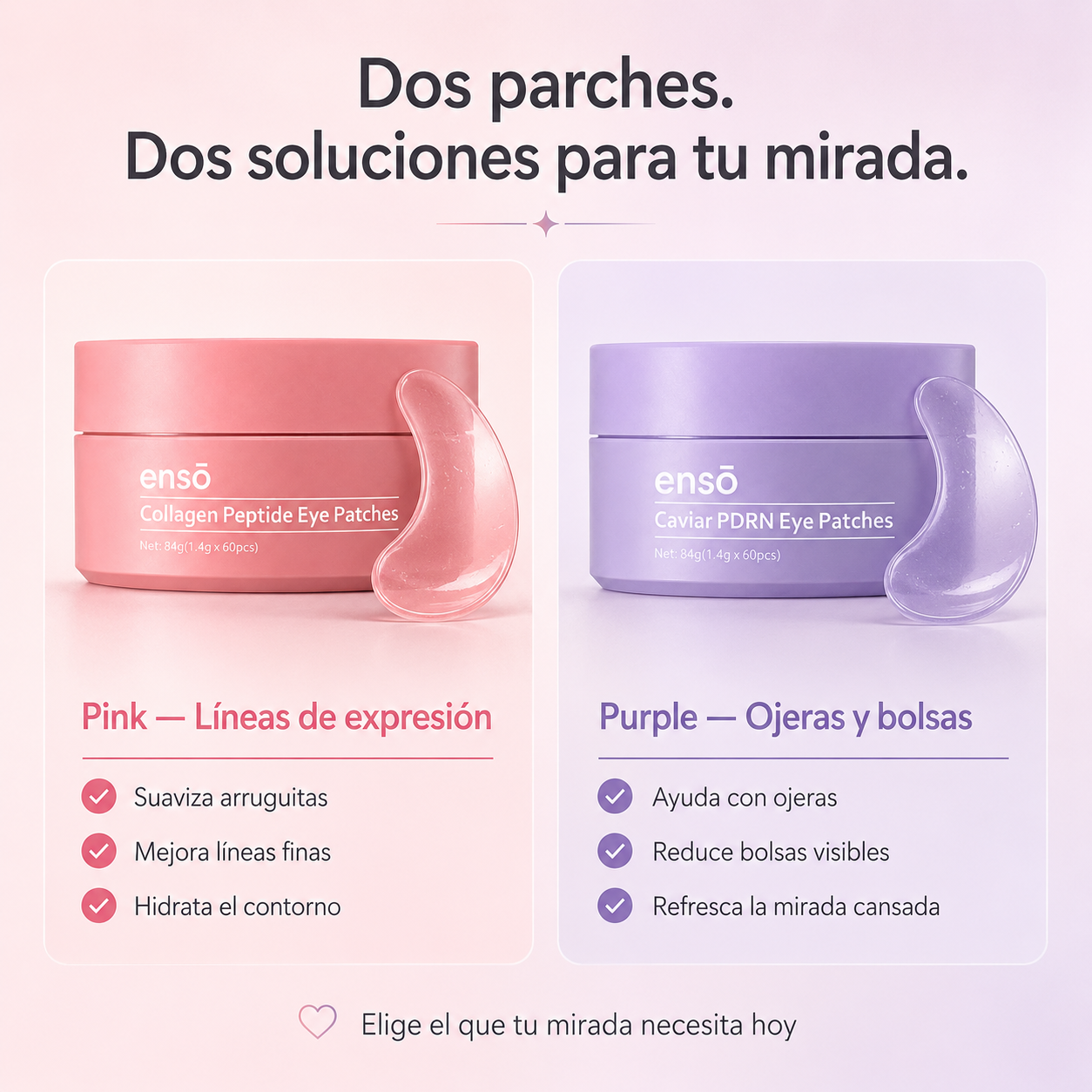 Ensō™️: Dúo de Parches para Mirada Cansada
