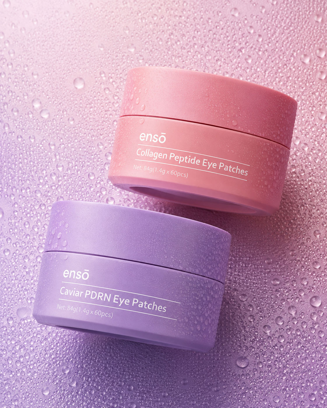 Dúo de Parches de Hidrogel para Mirada Cansada: Pink + Purple