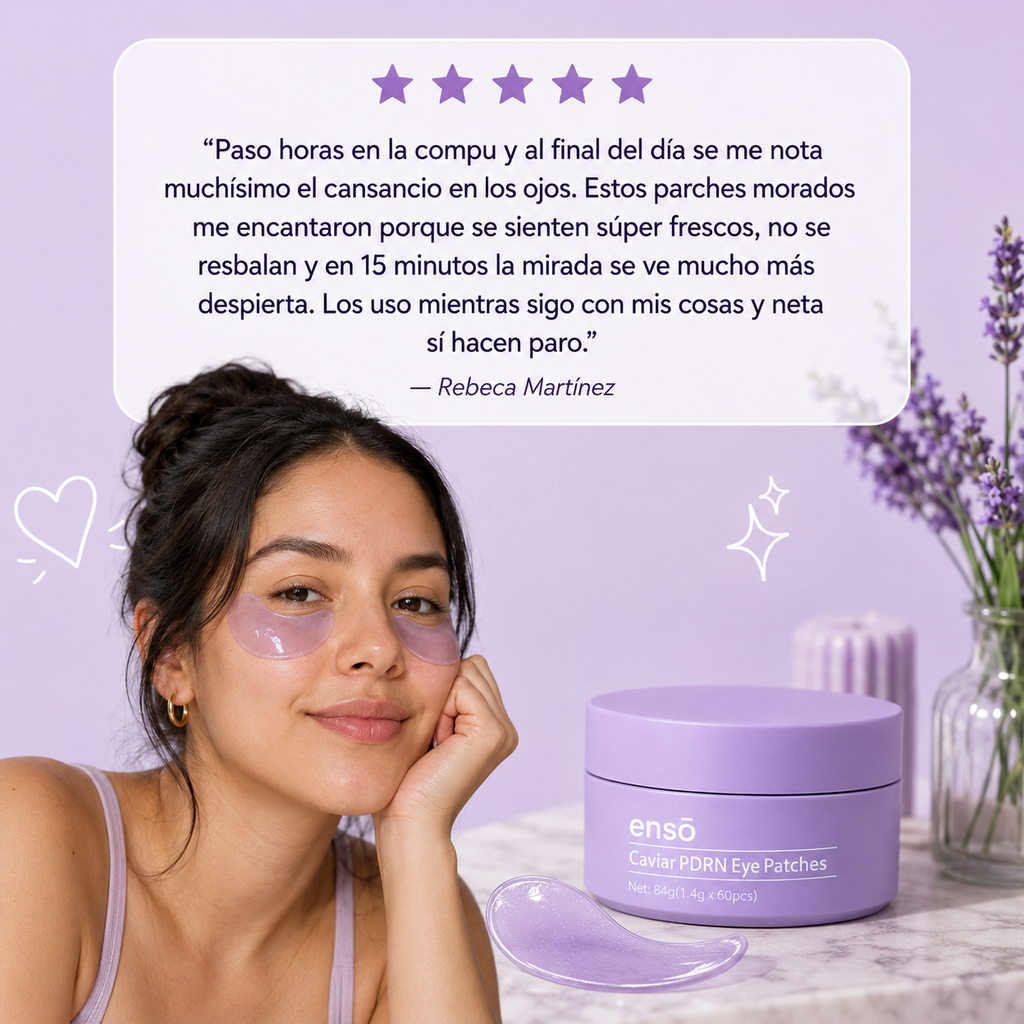 Ensō™️: Parches para Ojeras, Bolsas y Mirada Cansada