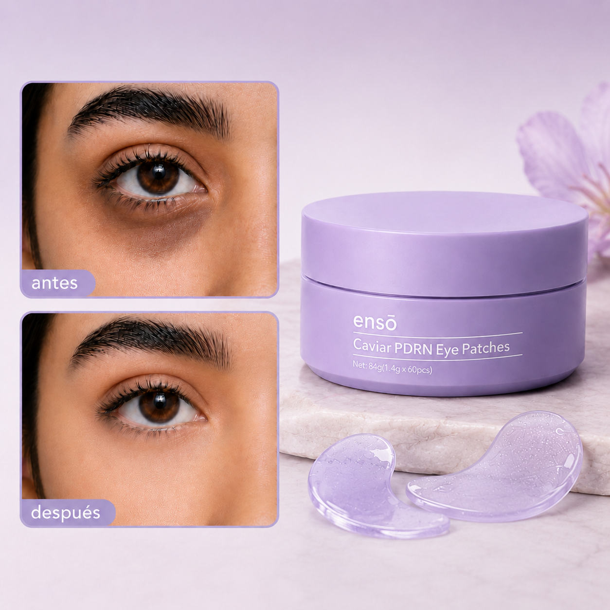 Ensō™️: Parches para Ojeras, Bolsas y Mirada Cansada